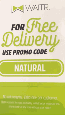waitr ar promo ar promo waitr free delivery use code