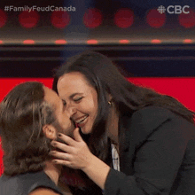Kiss Family Feud Canada GIF - Kiss Family Feud Canada Smooch GIFs