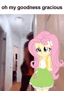 Oh My Goodness Gracious Equestria Girls GIF - Oh My Goodness Gracious Equestria Girls Fluttershy GIFs
