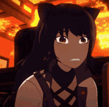 Blake Belladonna Rwby GIF - Blake Belladonna Rwby Rooster Teeth GIFs