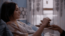 Greys Anatomy Amelia Shepherd GIF - Greys Anatomy Amelia Shepherd Eating Toast GIFs