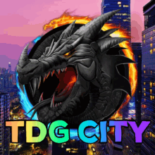 Tdg City Logo GIF - Tdg City Logo Dragon Head GIFs