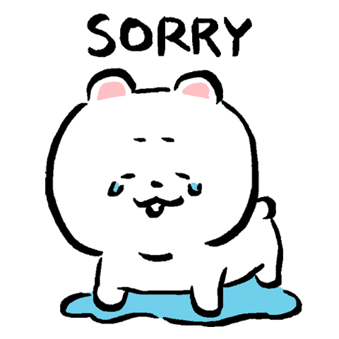 Apology Excuse Me Sticker - Apology Excuse Me Excuse Stickers