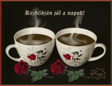 Reggel Coffee GIF - Reggel Coffee Rose GIFs