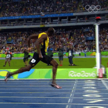 Running Usain Bolt GIF - Running Usain Bolt Olympics GIFs
