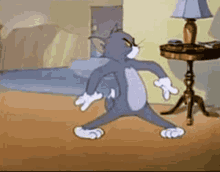 Tom And Jerry Where Are You GIF - Tom And Jerry Where Are You Looking Around GIFs