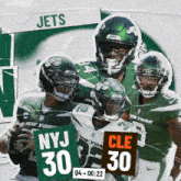 Cleveland Browns (30) Vs. New York Jets (30) Fourth Quarter GIF - Nfl National Football League Football League GIFs