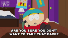 Are You Sure You Dont Want To Take That Back Cartman GIF - Are You Sure You Dont Want To Take That Back Cartman South Park GIFs