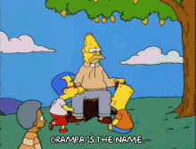 Grandpa Simpson GIF - Grandpa Simpson Abrahm GIFs