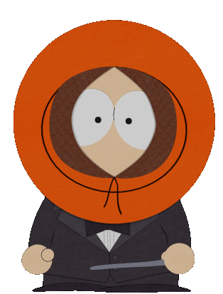 Bow Down Kenny Mccormick Sticker - Bow Down Kenny Mccormick South Park Stickers