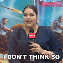 I Don'T Think So Anjali Anand GIF - I Don'T Think So Anjali Anand Pinkvilla GIFs