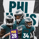 Philadelphia Eagles (34) Vs. Minnesota Vikings (28) Post Game GIF - Nfl National Football League Football League GIFs