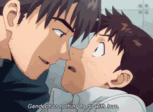 Shinji Ikari GIF - Kiss Anime Gay GIFs