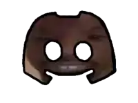 a drawing of a person 's face with circles around it
