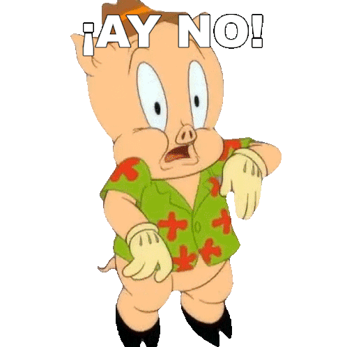 Ay No Porky Sticker - Ay No Porky Looney Tunes Stickers