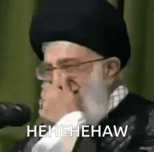 Khamenei Islamic GIF - Khamenei Islamic Laughing GIFs