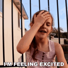 Im Feeling Excited Claire Crosby GIF