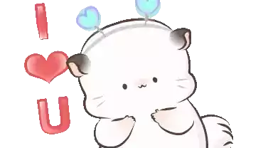 Muddu Cute Sticker - Muddu Cute I Love You Stickers