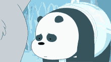 sad panda pan pan we bare bears frown