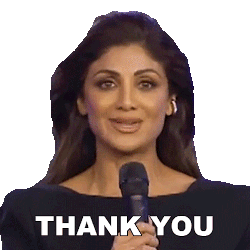 Thank You Shilpa Shetty Sticker - Thank You Shilpa Shetty Pinkvilla Stickers