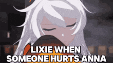 lixie when someone hurts anna is shown in a cartoon
