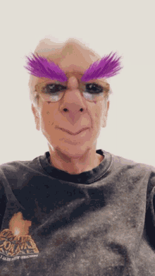 Snapchat Purple GIF - Snapchat Purple Bushy Brows GIFs