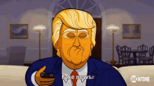 Change The Channel Donald Trump GIF - Change The Channel Donald Trump Our Cartoon President GIFs