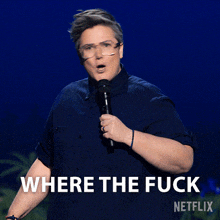 Where The Fuck Were You Hannah Gadsby GIF - Where The Fuck Were You Hannah Gadsby Hannah Gadsby Something Special GIFs
