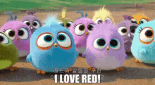 Angry Birds I Love Red GIF - Angry Birds I Love Red Red GIFs