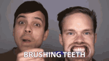 Brushing Teeth Prevents Cavities Gregory Brown GIF - Brushing Teeth Prevents Cavities Gregory Brown Mitchell Moffit GIFs
