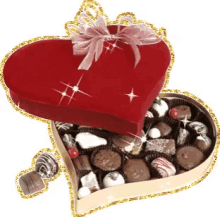 caniche chocolate feliz cumplea%C3%B1os oriana coraz%C3%B3n de chocolate box of chocolates heart shaped chocolate box