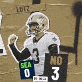 New Orleans Saints (3) Vs. Seattle Seahawks (0) First Quarter GIF - Nfl National Football League Football League GIFs