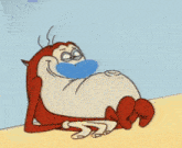 Ren And Stimpy Belly Button GIF - Ren And Stimpy Stimpy Belly Button GIFs