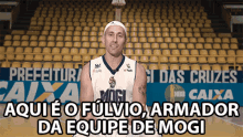 nbb liga nacional de basquete novo basquete brasil aqui eo fulvio armador da equipe de mogi here is fulvio