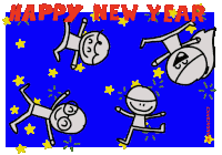 Minka Happy Sticker - Minka Happy New Year Stickers