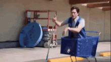 Superstore - Cart Racing GIF - Superstore Nbc GIFs