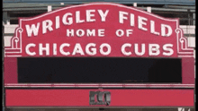 wrigley field is the home of the chicago cubs baseball team