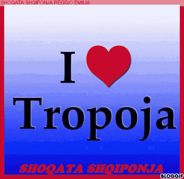 I love tropoja discount online