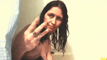 Queen Cobra Middle Finger Gif GIF - Queen Cobra Middle Finger Gif Bath Time GIFs