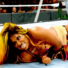 ember moon tongue out wwe mitb money in the bank