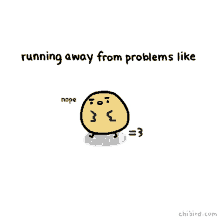 Running Away Problems GIF - Running Away Problems GIFs