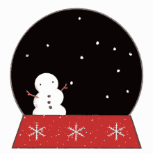 Christmas Snowman GIF - Christmas Snowman Snowflake GIFs