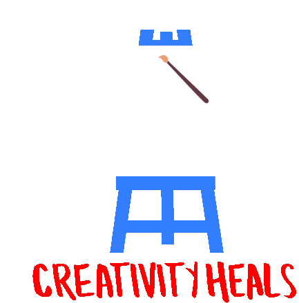 Painting Creativity Sticker - Painting Creativity Heal Stickers