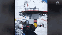 Terrifying Ski GIF - Terrifying Ski Lift GIFs