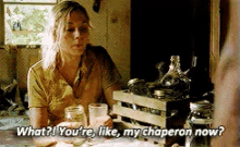 You'Re, Like, My Chaperon Now? GIF - Chaperone Beth Greene Youre My Chaperone GIFs