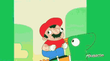 Mario Betrayal GIF - Mario Betrayal Not Cool GIFs