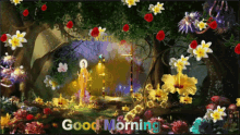 Lord Buddha Good Morning GIF - Lord Buddha Good Morning Fllowers GIFs