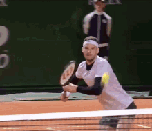 Grigor Dimitrov Overhead Smash GIF - Grigor Dimitrov Overhead Smash Tennis GIFs