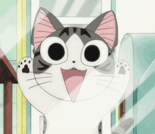 Cat Anime GIF - Cat Anime Kitty - Discover & Share GIFs
