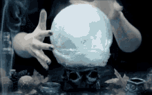 Witch Magic GIF - Witch Magic Crystal Ball GIFs